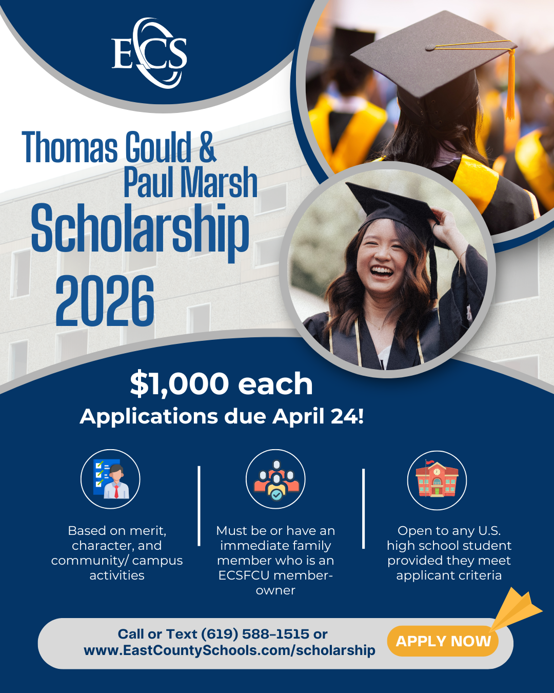 2026 Scholarship Flyer