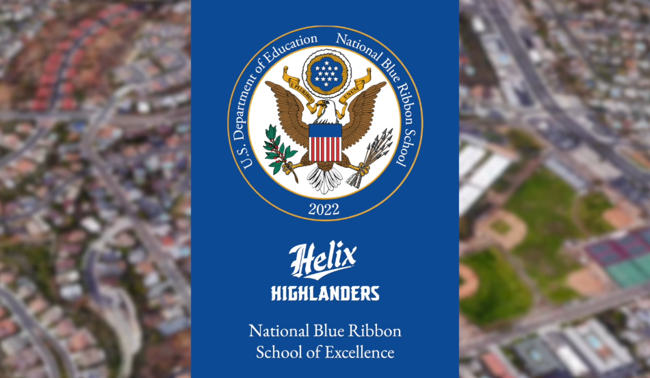 Helix Charter National Blue Ribbon Award 2022