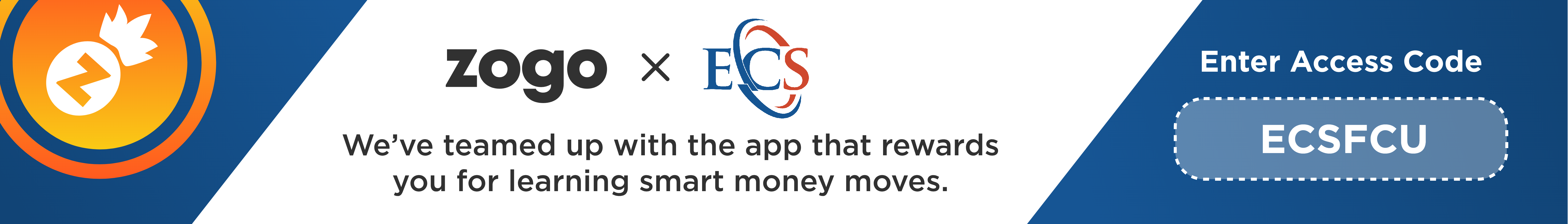 Zogo app + ECS Branded header image
